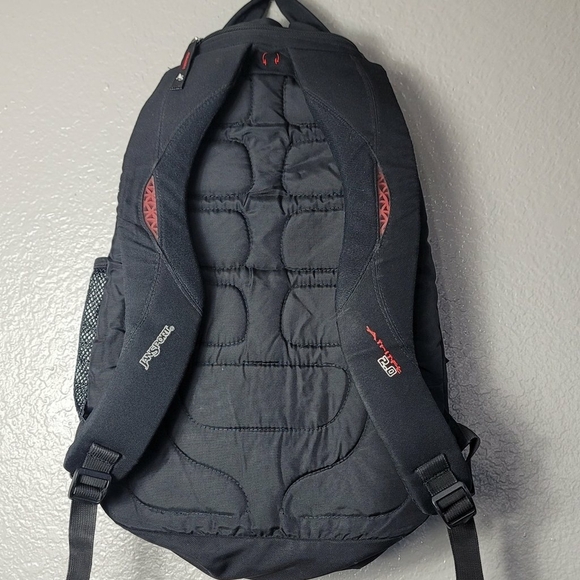 JANSPORT Hiking Trail Backpack Black Outdoor Travel Backpack - Picture 5 of 9